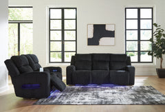 Forest Lake Power Reclining Sofa and Loveseat