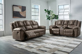 Hoover Furniture Outlet - Ashley Furniture - Lowilla Reclining Sofa and Loveseat - Reclining Sofa and Loveseat - PC64506U1