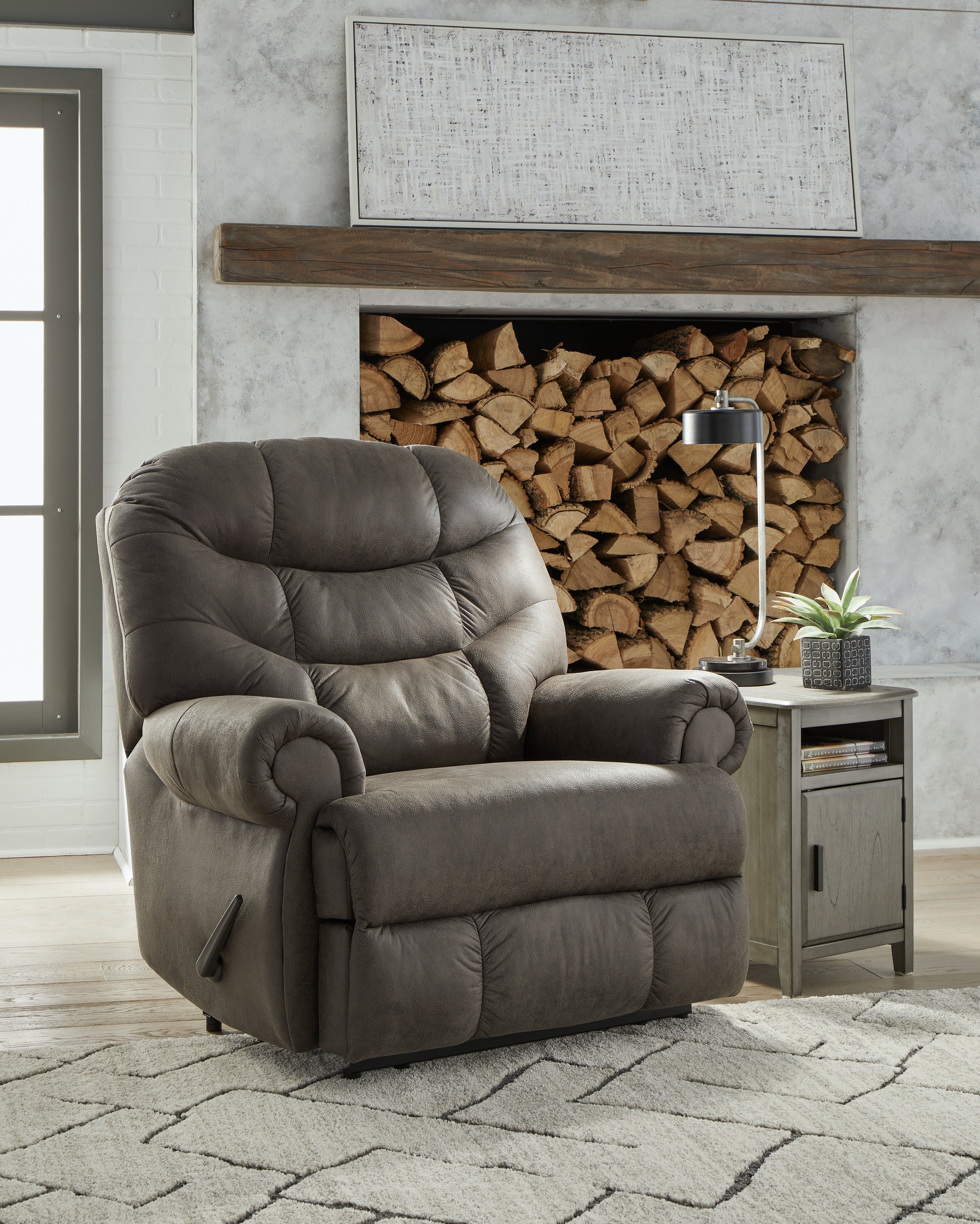 Hoover Furniture Outlet - Ashley Furniture - Camera Time Recliner - Zero Wall Recliner - 6570729