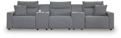 Modmax II 5-Piece Power Reclining Sectional with Consoles