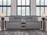 Hoover Furniture Outlet - Ashley Furniture - Modmax II 3-Piece Power Reclining Sectional with Audio Console - 3-Piece Power Reclining Sectional with Audio Console - 65906S2