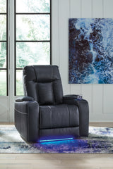 Hoover Furniture Outlet - Ashley Furniture - Feazada Power Recliner - PWR Recliner/ADJ Headrest - 6620613