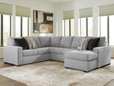 Hoover Furniture Outlet - Ashley Furniture - Lakepoint 2-Piece Sectional with Chaise - LAF 2-Piece Sectional with Chaise - 66804S2