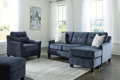 Hoover Furniture Outlet - Ashley Furniture - Amity Bay Sofa Chaise, Chair, and Ottoman - Sofa Chaise, Chair, and Ottoman - 67206U2