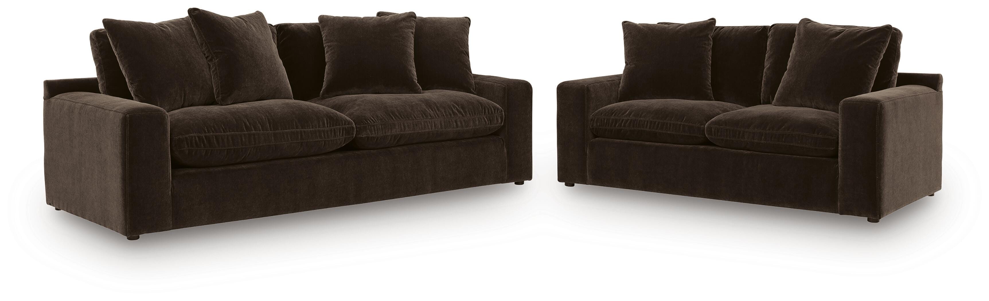 Hoover Furniture Outlet - Ashley Furniture - Maxton Heights Sofa and Loveseat - Sofa and Loveseat - 67807U1