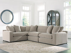 Hoover Furniture Outlet - Ashley Furniture - Maxton Heights 4-Piece Sectional - RAF 4-Piece Sectional / Pebble - 67808S3