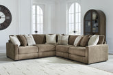 Hoover Furniture Outlet - Ashley Furniture - Camellia-Court 5-Piece Sectional - 5-Piece Sectional - 68207S17