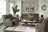 Hoover Furniture Outlet - Ashley Furniture - First Base Reclining Sofa, Loveseat and Recliner - Reclining Sofa, Loveseat and Recliner - 68804U2
