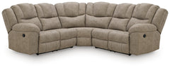 Hoover Furniture Outlet - Ashley Furniture - Pearce-Pike 3-Piece Reclining Sectional - 3-Piece Reclining Sectional - PC69205S4