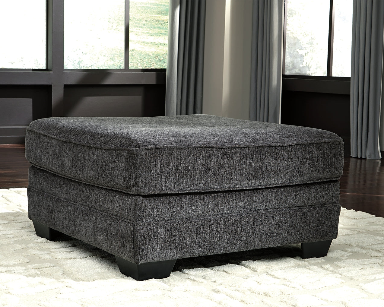 Hoover Furniture Outlet - Ashley Furniture - Tracling Oversized Ottoman - Oversized Accent Ottoman - 7260008