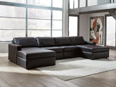Hoover Furniture Outlet - Ashley Furniture - ModMax II 4-Piece Double Chaise Sectional - RAF 4-Piece Double Chaise Sectional - 74305S19