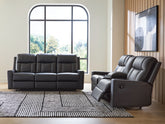 Hoover Furniture Outlet - Ashley Furniture - Mackmenville Reclining Sofa and Loveseat - Reclining Sofa and Loveseat - 74713U1