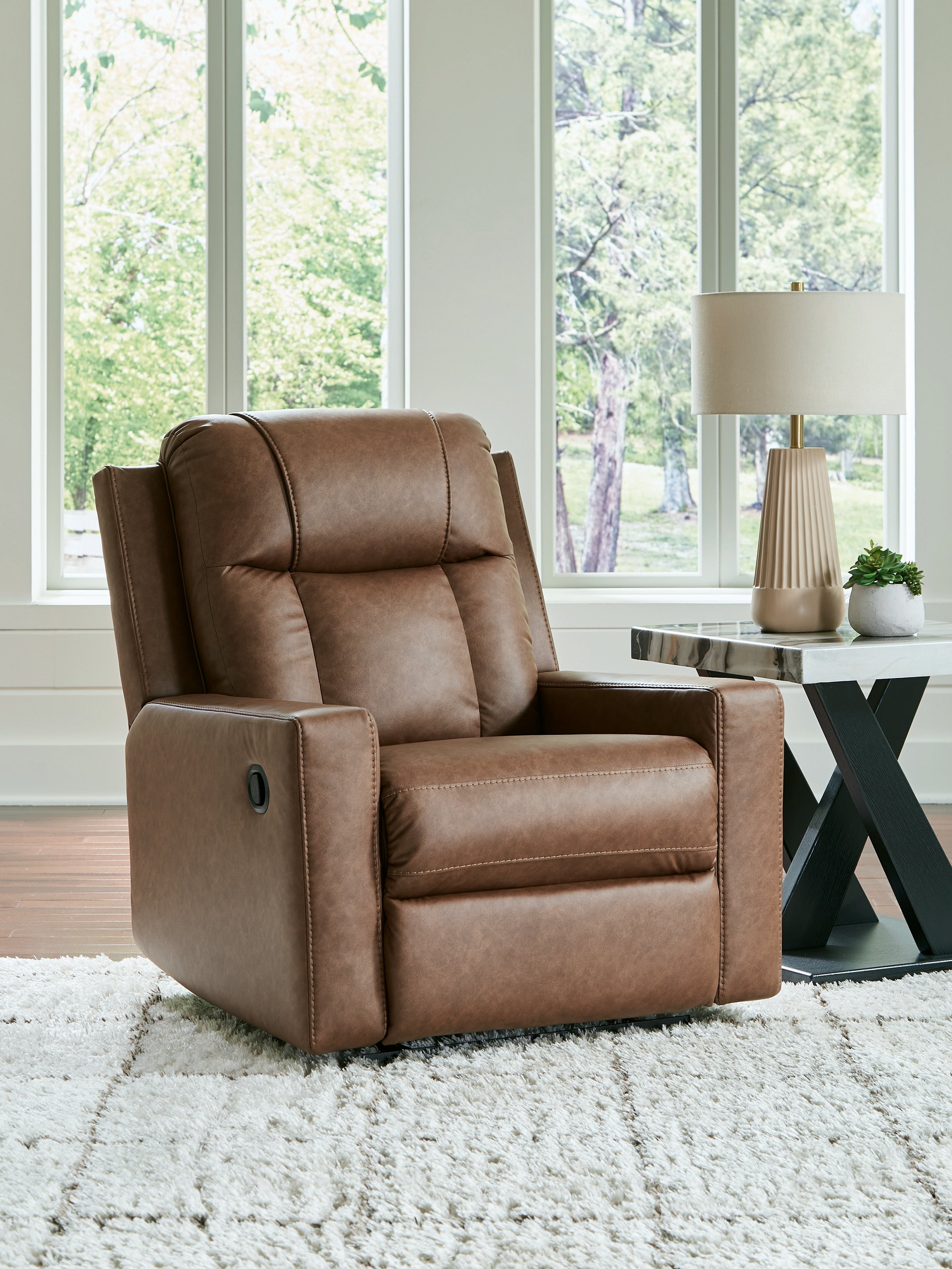 Hoover Furniture Outlet - Ashley Furniture - Mackmenville Recliner - Zero Wall Recliner - 7471429