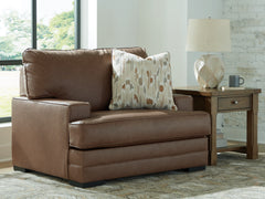 Hoover Furniture Outlet - Ashley Furniture - VillaCourt Oversized Chair - Chair and a Half - 7490923