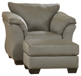 Hoover Furniture Outlet - Ashley Furniture - Darcy Chair and Ottoman - Chair and Ottoman - 75005U7