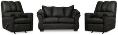 Hoover Furniture Outlet - Ashley Furniture - Darcy Loveseat and 2 Recliners - Loveseat and 2 Recliners - 75008U13