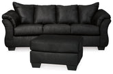 Hoover Furniture Outlet - Ashley Furniture - Darcy Sofa and Ottoman - Sofa and Ottoman - 75008U11