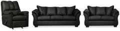 Hoover Furniture Outlet - Ashley Furniture - Darcy Sofa, Loveseat and Recliner - Sofa, Loveseat and Recliner - 75008U9