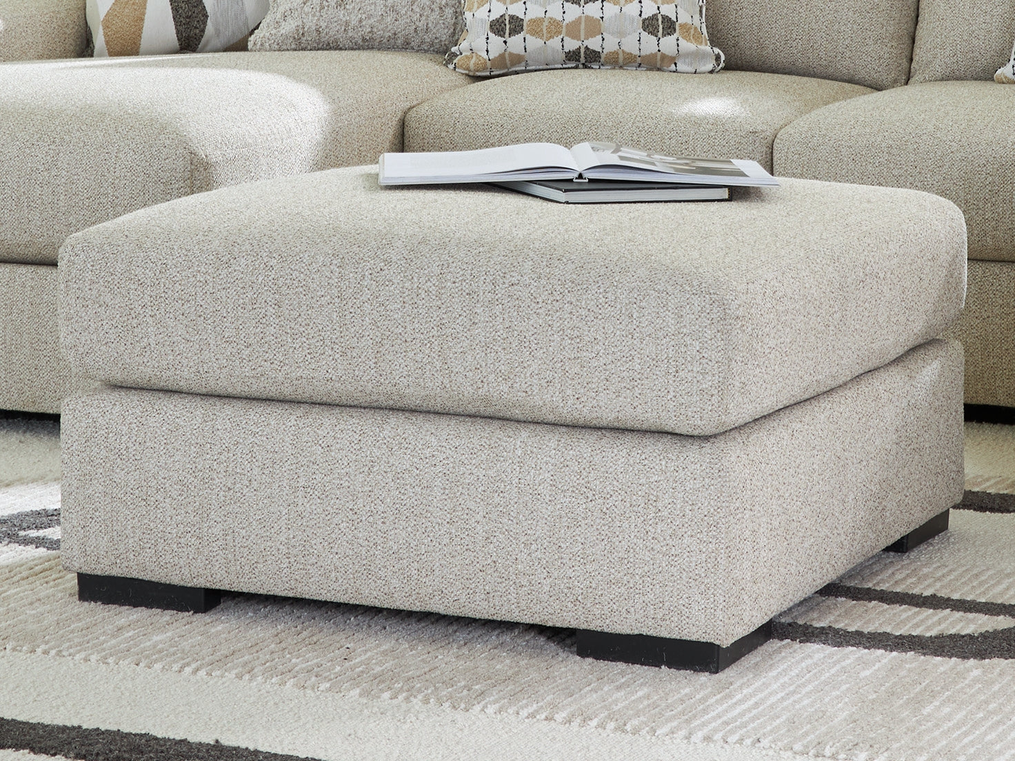 Hoover Furniture Outlet - Ashley Furniture - Laurelgrove Oversized Accent Ottoman - Oversized Accent Ottoman - 7510508