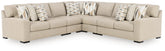 Hoover Furniture Outlet - Ashley Furniture - Laurelgrove 5-Piece Sectional - RAF 5-Piece Sectional - 75105S10