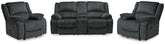 Hoover Furniture Outlet - Ashley Furniture - Draycoll Reclining Loveseat and 2 Recliners - Reclining Loveseat and 2 Recliners - 76504U10