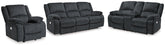 Hoover Furniture Outlet - Ashley Furniture - Draycoll Power Reclining Sofa, Loveseat and Recliner - Power Reclining Sofa, Loveseat and Recliner - 76504U5