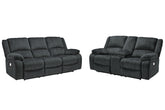 Hoover Furniture Outlet - Ashley Furniture - Draycoll Power Reclining Sofa and Loveseat - Power Reclining Sofa and Loveseat - 76504U2