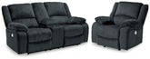 Hoover Furniture Outlet - Ashley Furniture - Draycoll Power Reclining Loveseat and Power Recliner - Power Reclining Loveseat and Power Recliner - 76504U8