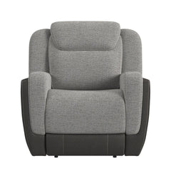Motion Glider Recliner in Rancho Grey