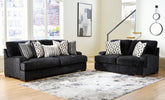 Hoover Furniture Outlet - Ashley Furniture - Whitmore Manor Sofa and Loveseat - Sofa and Loveseat - 80404U1