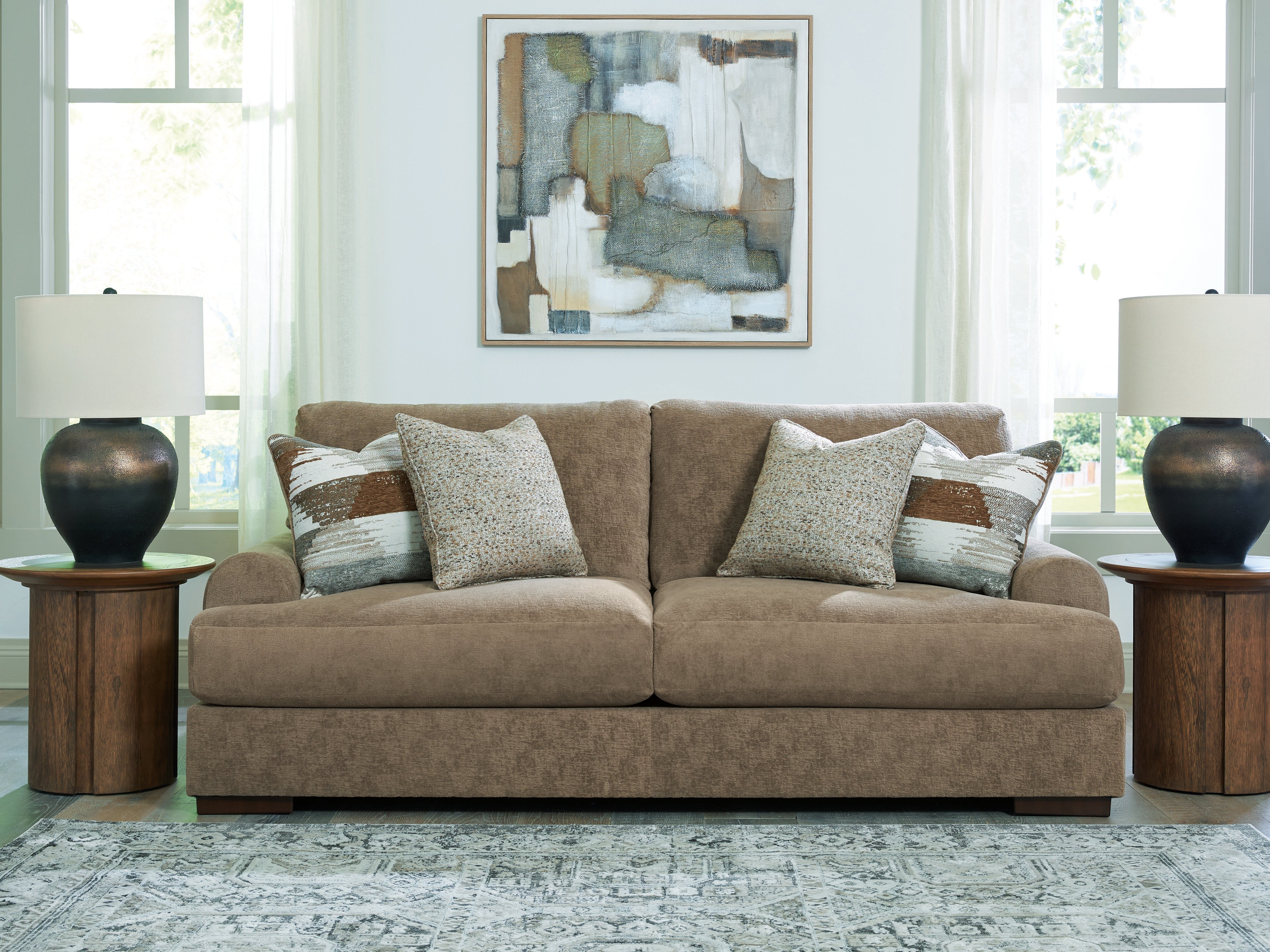Hoover Furniture Outlet - Ashley Furniture - Jayne Park Sofa - Sofa - PC8150538