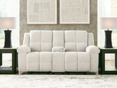 Hoover Furniture Outlet - Ashley Furniture - Orlen Reclining Loveseat with Console - DBL Rec Loveseat w/Console - 8160294