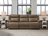 Hoover Furniture Outlet - Ashley Furniture - Max-Momentum 3-Piece Power Sectional Reclining Sofa - 3-Piece Power Sectional Reclining Sofa - PC82305S3
