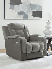 Hoover Furniture Outlet - Ashley Furniture - Mixed Motion Power Recliner - PWR Recliner/ADJ Headrest - PC8350513