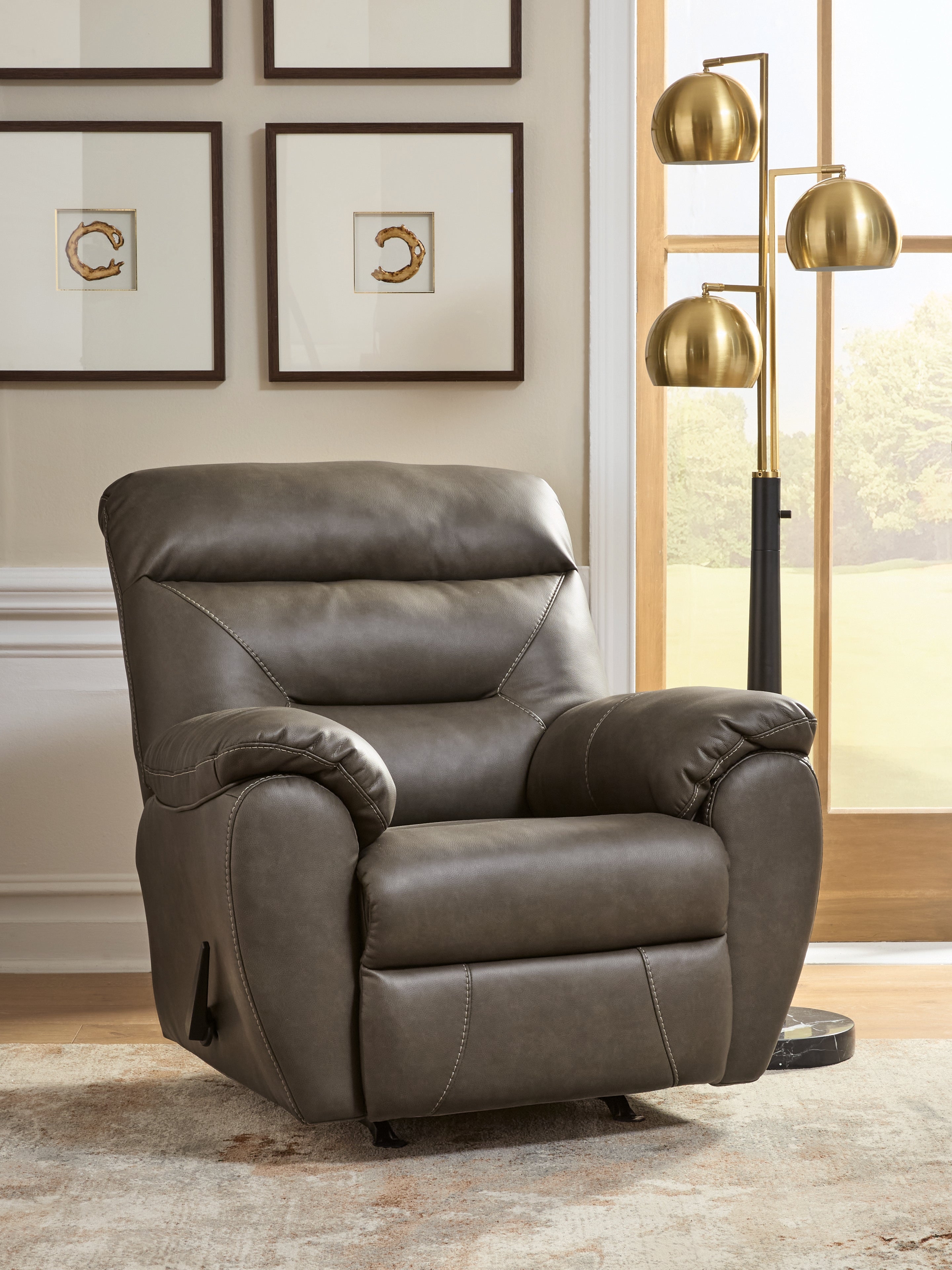 Hoover Furniture Outlet - Ashley Furniture - Elksworth Recliner - Rocker Recliner - PC8400325