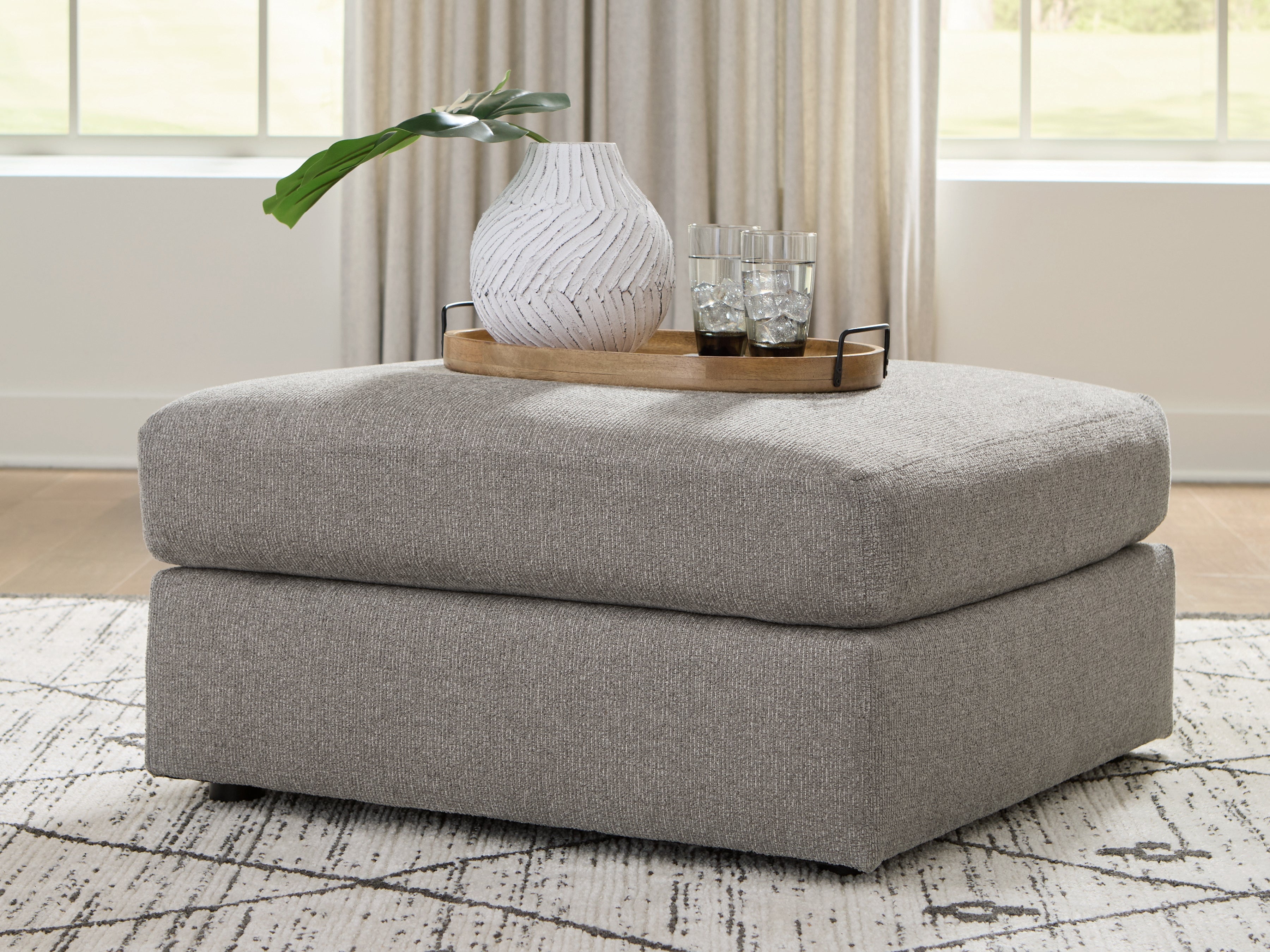 Hoover Furniture Outlet - Ashley Furniture - Lindon Oversized Accent Ottoman - Oversized Accent Ottoman - 8470408