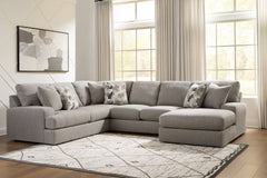 Hoover Furniture Outlet - Ashley Furniture - Lindon 3-Piece Sectional with Chaise - 3-Piece Sectional with Chaise - 84704S4