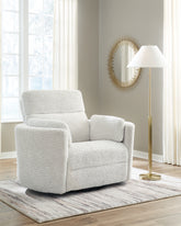 Hoover Furniture Outlet - Ashley Furniture - Gosaldo Swivel Power Glider Recliner - Swivel Glider Power Recliner - PC8630395