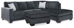 Hoover Furniture Outlet - Ashley Furniture - Altari 2-Piece Sleeper Sectional and Ottoman - 2-Piece Sleeper Sectional and Ottoman - 87213U15