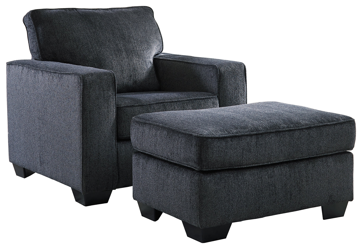 Hoover Furniture Outlet - Ashley Furniture - Altari Chair and Ottoman - Chair and Ottoman - 87213U2