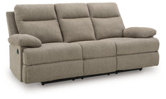 Hoover Furniture Outlet - Ashley Furniture - Side-Swipe Reclining Sofa with Drop Down Table - REC Sofa w/Drop Down Table - PC9140589
