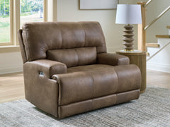 Hoover Furniture Outlet - Ashley Furniture - Beckley Place Power Recliner - PWR Recliner/ADJ Headrest - PC9180282