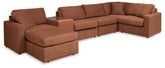 Hoover Furniture Outlet - Ashley Furniture - Modmax 6-Piece Sectional and Ottoman - 6-Piece Sectional and Ottoman - 92102U16