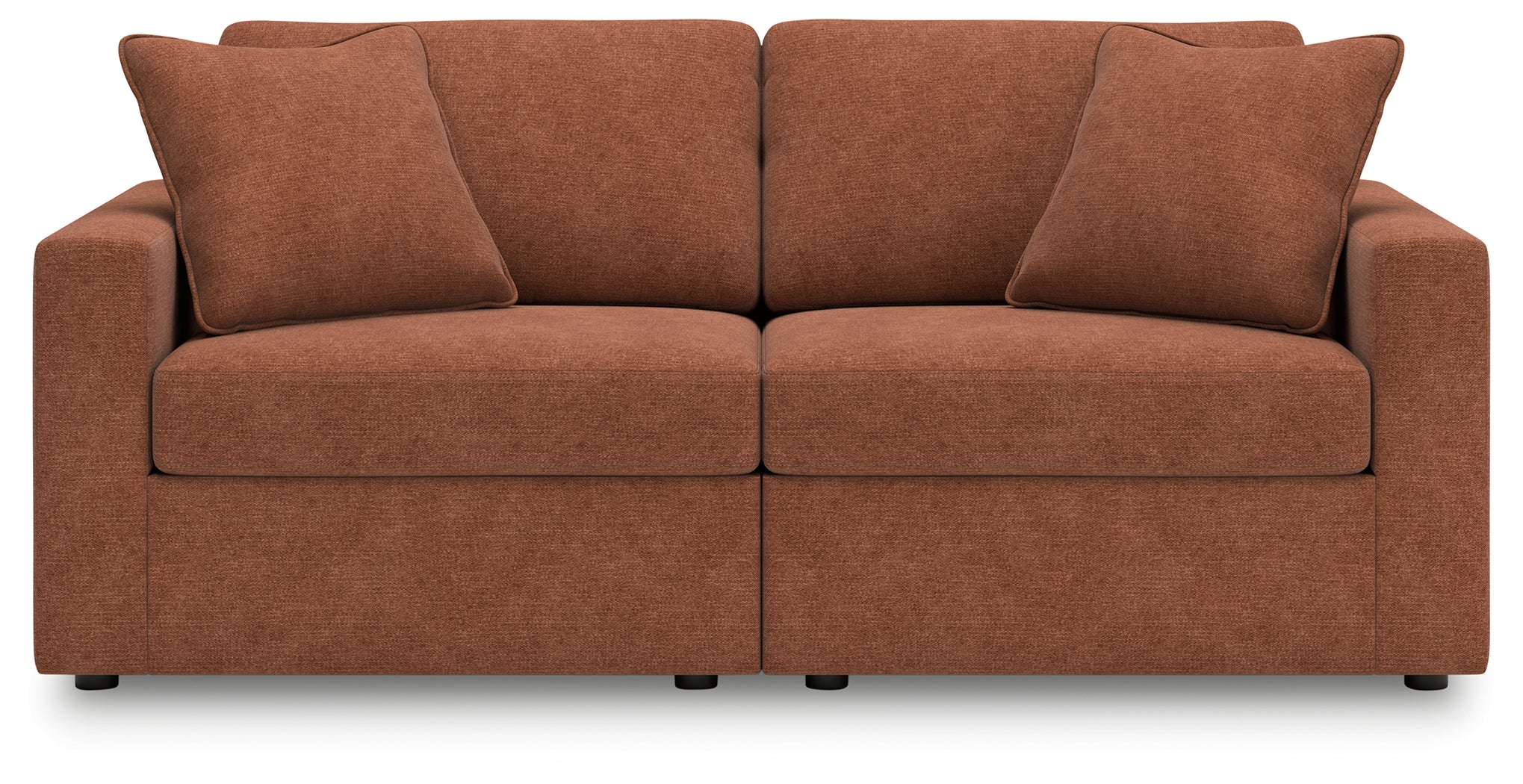 Hoover Furniture Outlet - Ashley Furniture - Modmax 3-Piece Sectional Sofa, 2-Piece Sectional Loveseat and Swivel Glider Recliner - 3-Piece Sectional Sofa, 2-Piece Sectional Loveseat and Swivel Glider Recliner / Granite - 92104U23