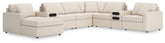 Hoover Furniture Outlet - Ashley Furniture - Modmax 8-Piece Sectional with Audio System and Chaise - RAF 8-Piece Sectional with Audio System and Chaise - 92103S47