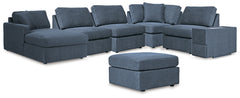 Hoover Furniture Outlet - Ashley Furniture - Modmax 6-Piece Sectional with Chaise and Ottoman - 6-Piece Sectional with Chaise and Ottoman - 92121U6
