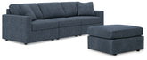 Hoover Furniture Outlet - Ashley Furniture - Modmax 3-Piece Sectional and Ottoman - 3-Piece Sectional and Ottoman - 92121U4