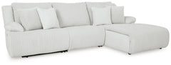 Top Tier 3-Piece Reclining Sectional Sofa Chaise