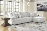 Hoover Furniture Outlet - Ashley Furniture - Top Tier 3-Piece Reclining Sectional Sofa Chaise - 3-Piece Reclining Sectional Sofa Chaise - 92706S6