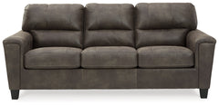 Hoover Furniture Outlet - Ashley Furniture - Navi Queen Sofa Sleeper - Queen Sofa Sleeper / Smoke - 9400239